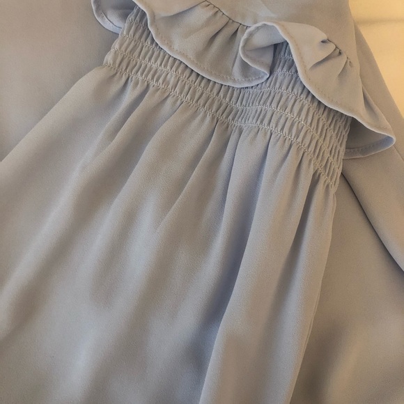 Loft Baby Blue Blouse - Picture 4 of 4